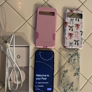 Google Pixel Smartphone with Accessories - Black